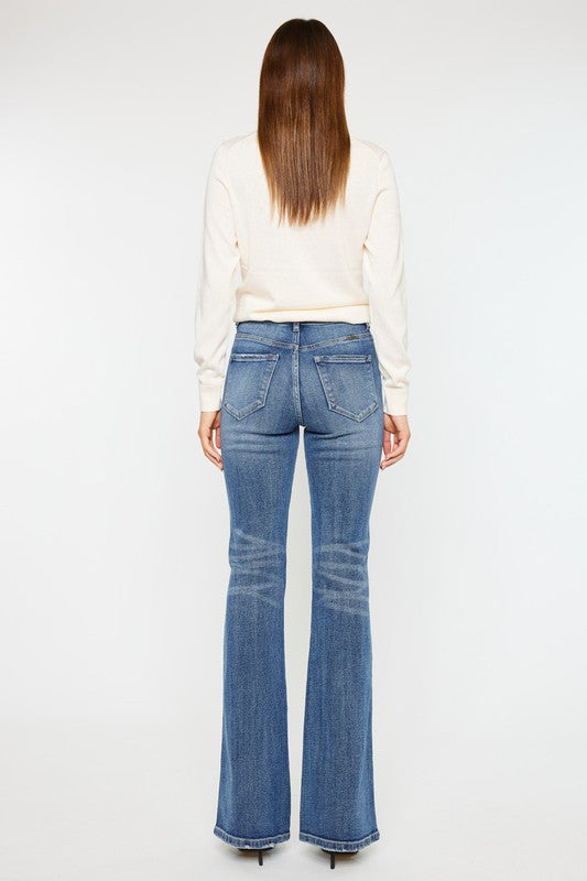 High Rise Flare Jeans Kancan