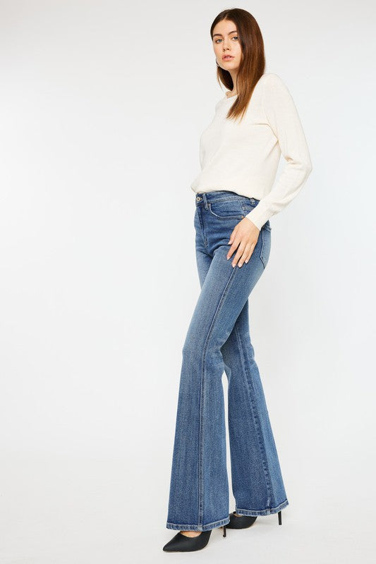 High Rise Flare Jeans Kancan