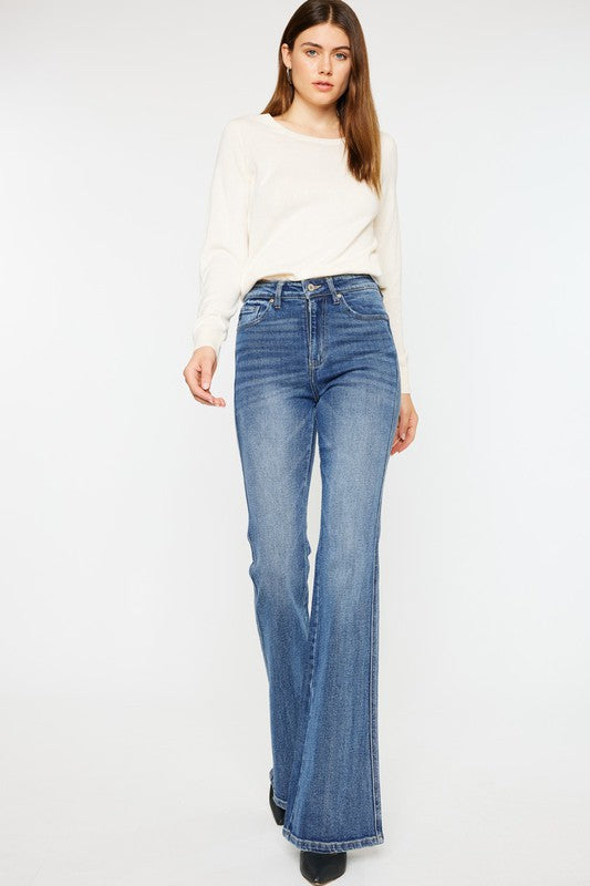 High Rise Flare Jeans Kancan