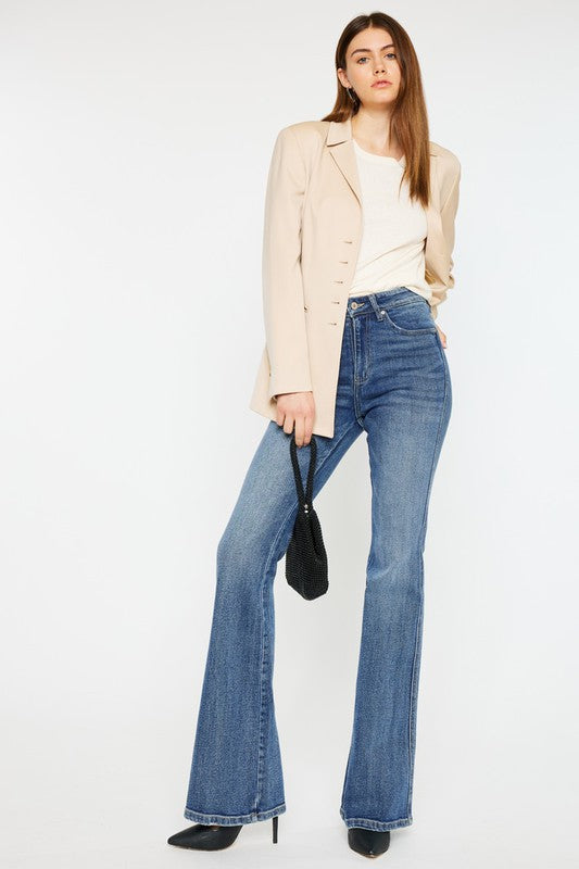 High Rise Flare Jeans Kancan