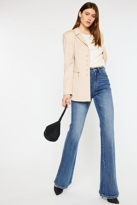 High Rise Flare Jeans Kancan