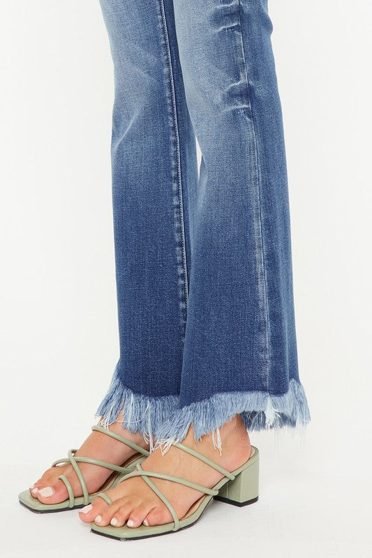 High Rise Bootcut Jeans Kancan