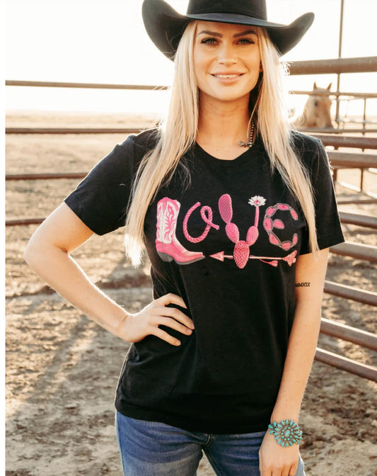 Western Love Tee