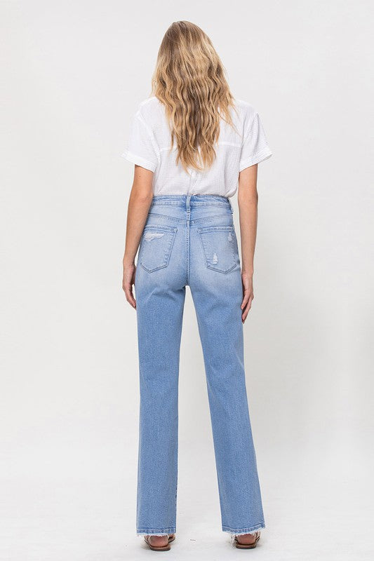 High Rise Vintage Flare Jeans Flying Monkey