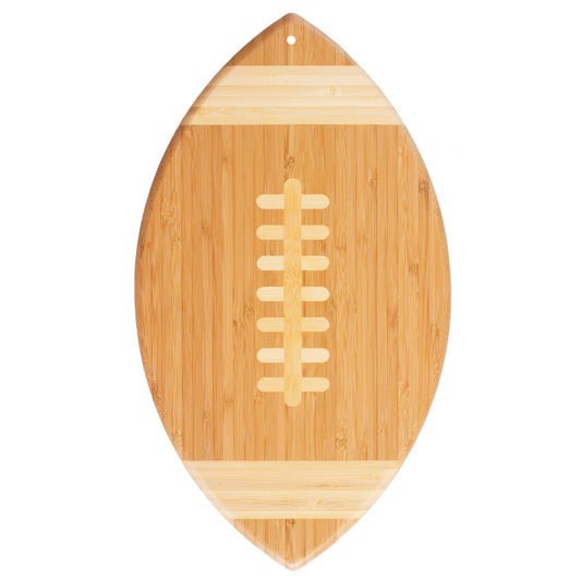 Football Shaped Cutting Board & Charcuterie Serving Tray