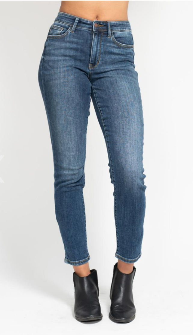 High Waisted Basic Skinny Jean