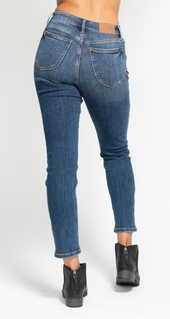 High Waisted Basic Skinny Jean