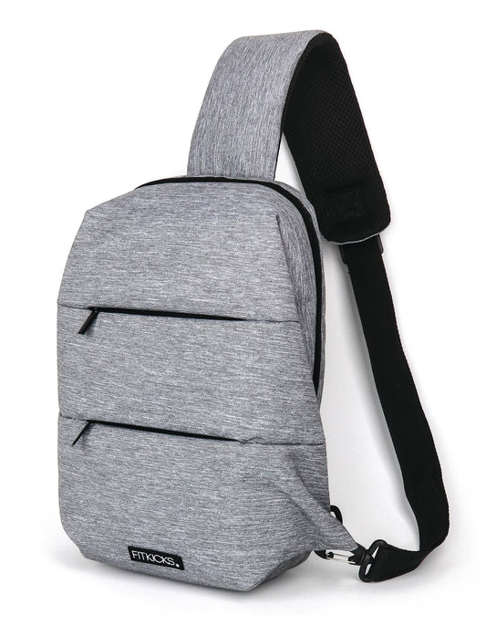 FITKICKS Latitude Sling Bag Open Stock: Grey