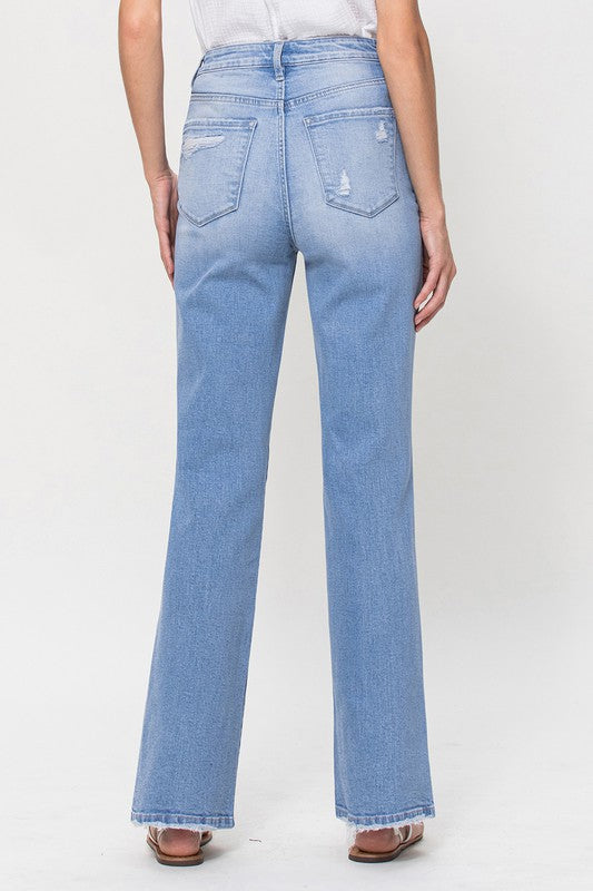 High Rise Vintage Flare Jeans Flying Monkey