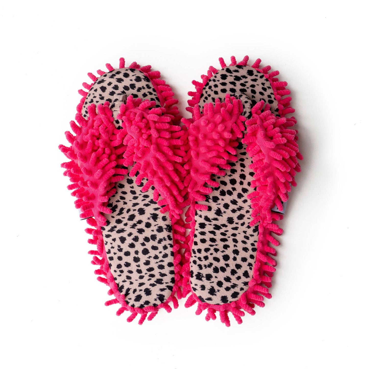 Two Left Feet Aunt Deloris House Slippers Open Stock: Frisky Feline, Big